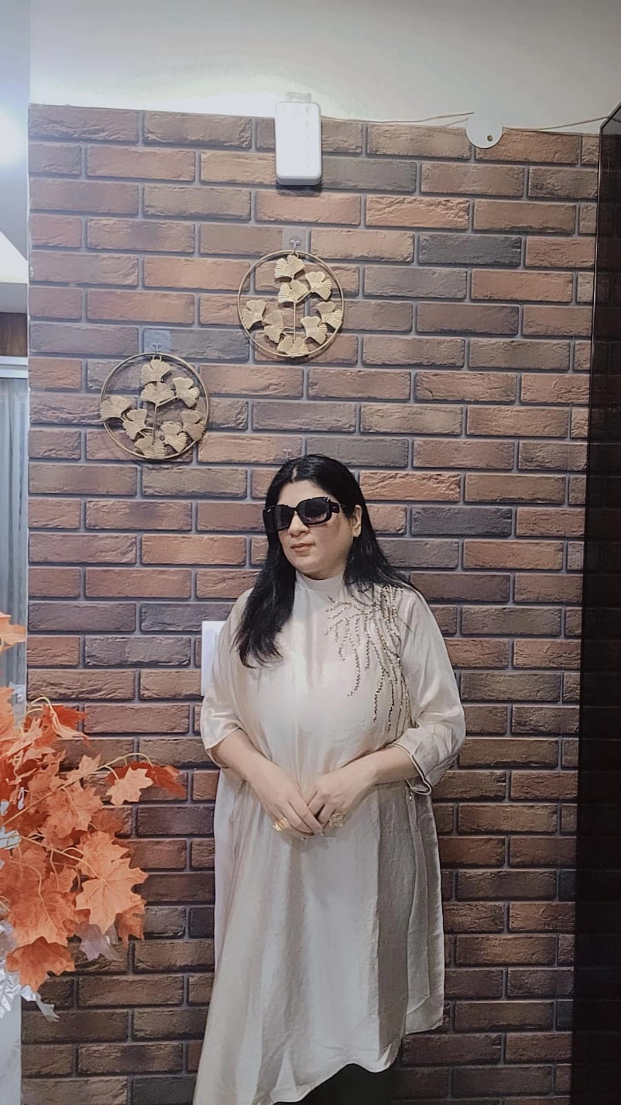 Golden Flow Satin High-Low Shirt