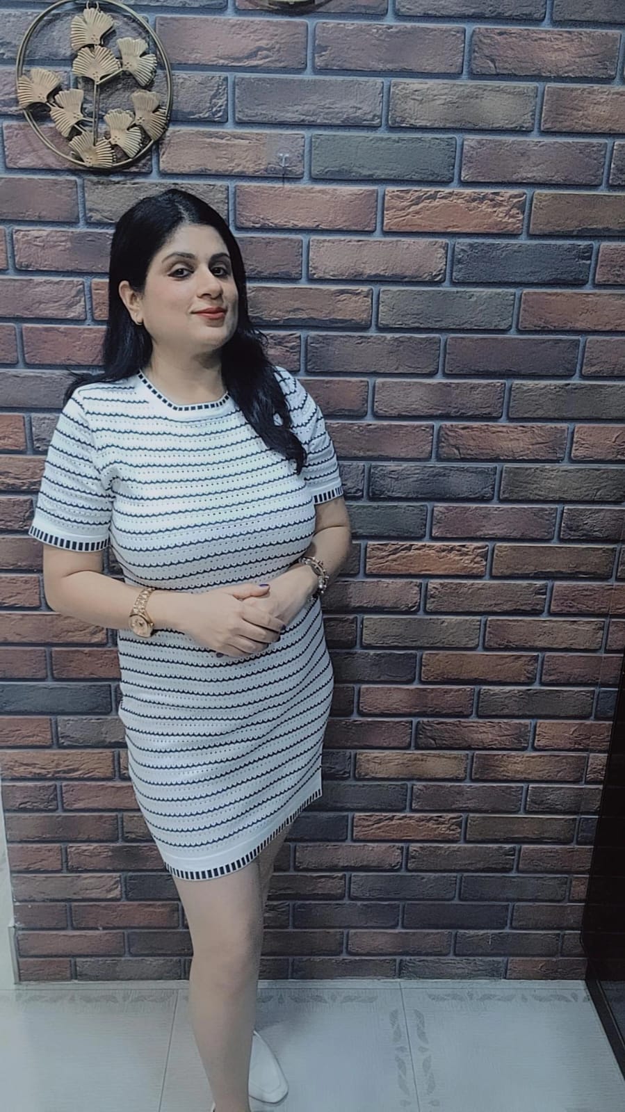 Urban Knit T-shirt Dress