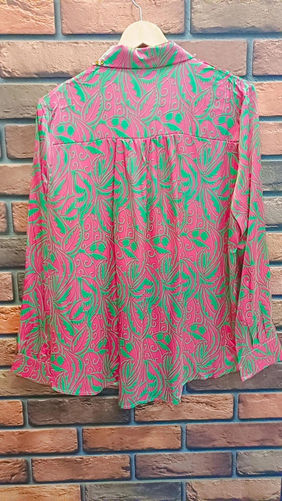 š Sunset Swirl Satin Shirt ā BStuzio Exclusive