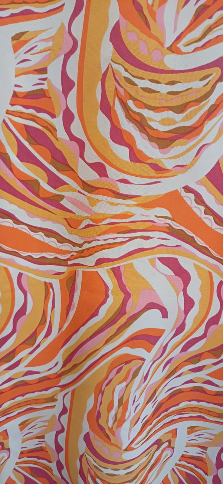 š Tangerine Swirl Embellished Shirt ā BStuzio Exclusive