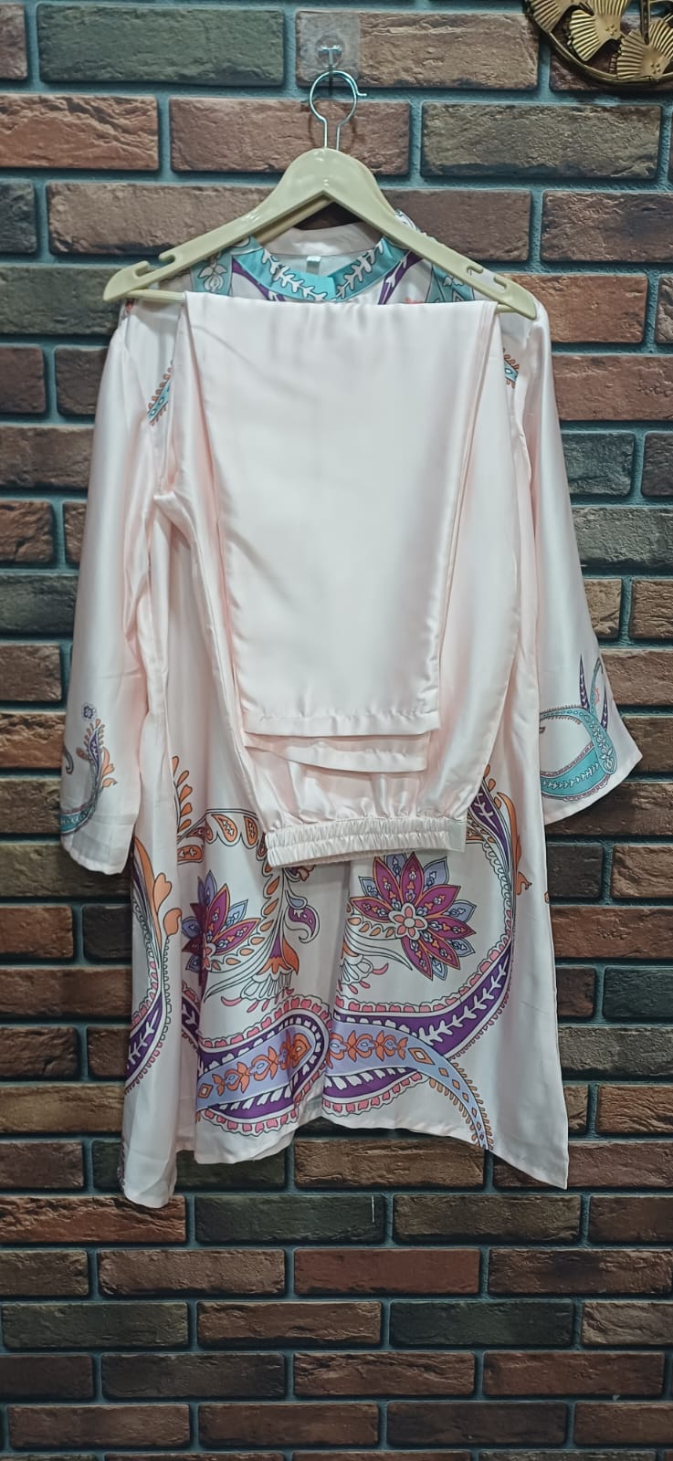 Pastel Pink Luxe Kurta Set