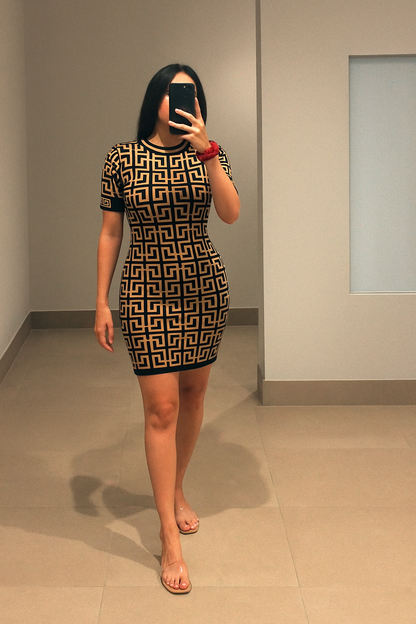 Urban Maze Knit Dress