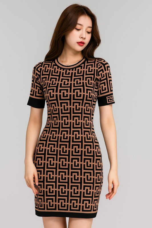 Urban Maze Knit Dress