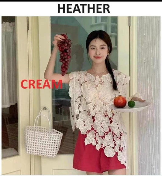 Lace Shrug (Cream)