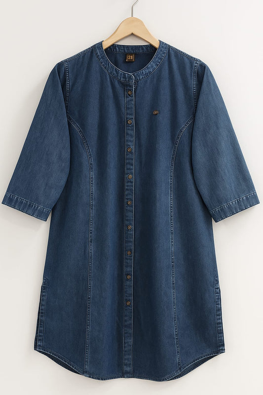 Soft Blue Denim Co-ord Set