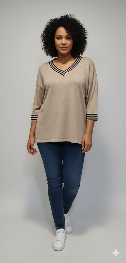Cozy Glam Soft Knit Top