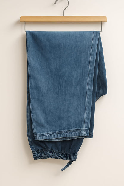 Soft Blue Denim Co-ord Set