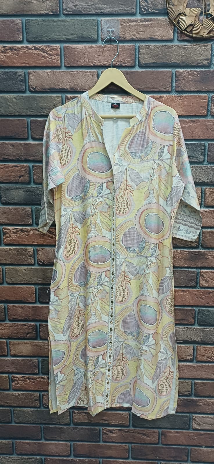 Soft Pastel Imported Long Kurta – Super Comfortable Everyday Wear