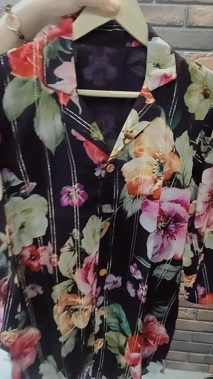 Pure Chinon Festive Kurta