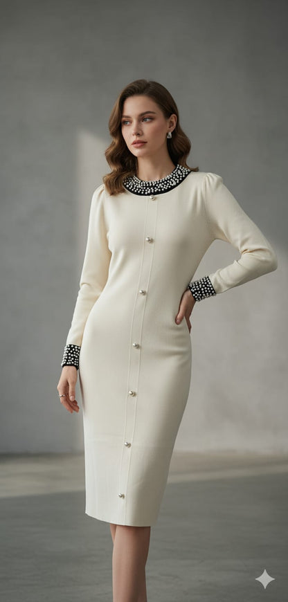 The Elegance Knit Sheath Dress