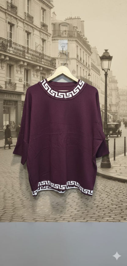 Plus Size Soft Knit Top