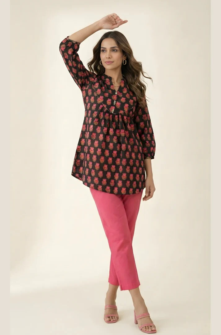 Jaipuri Cotton Top – Women Wear