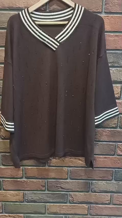 Cozy Glam Soft Knit Top